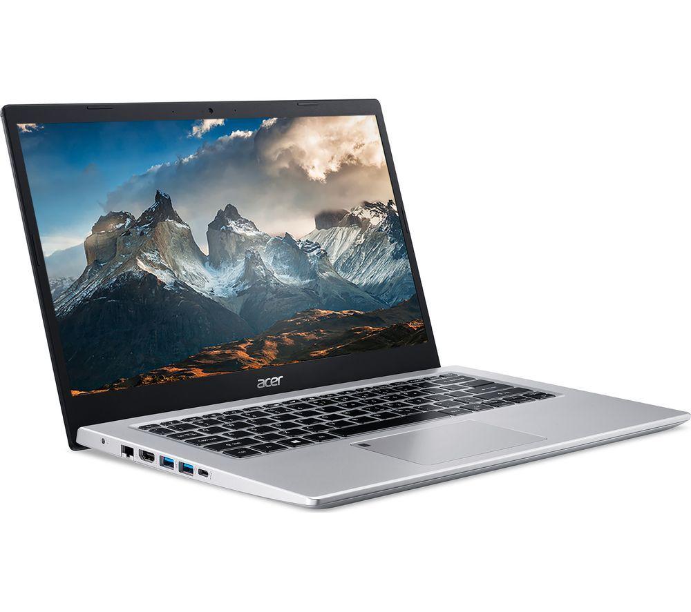 ACER Aspire 5 A514-54 14inch Laptop - IntelCore i5  512 GB SSD  Black & Silver  Silver/Grey Black