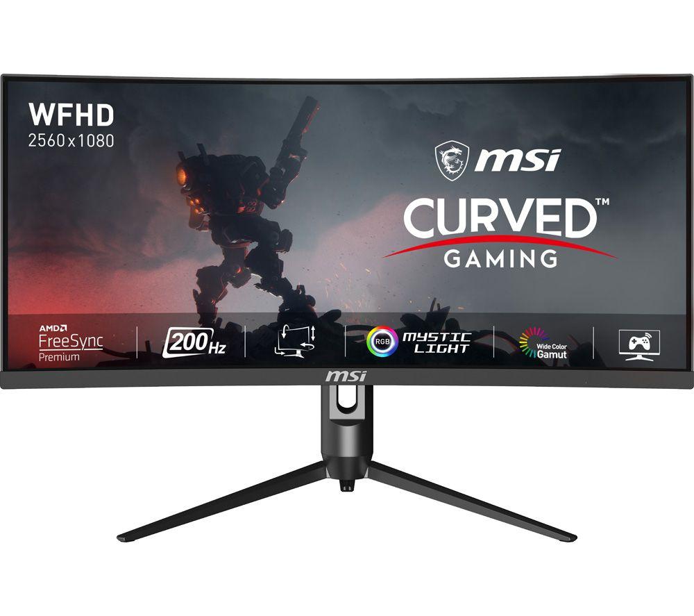 MSI Optix MAG301CR2 Full HD 30inch Curved Gaming Monitor - Black