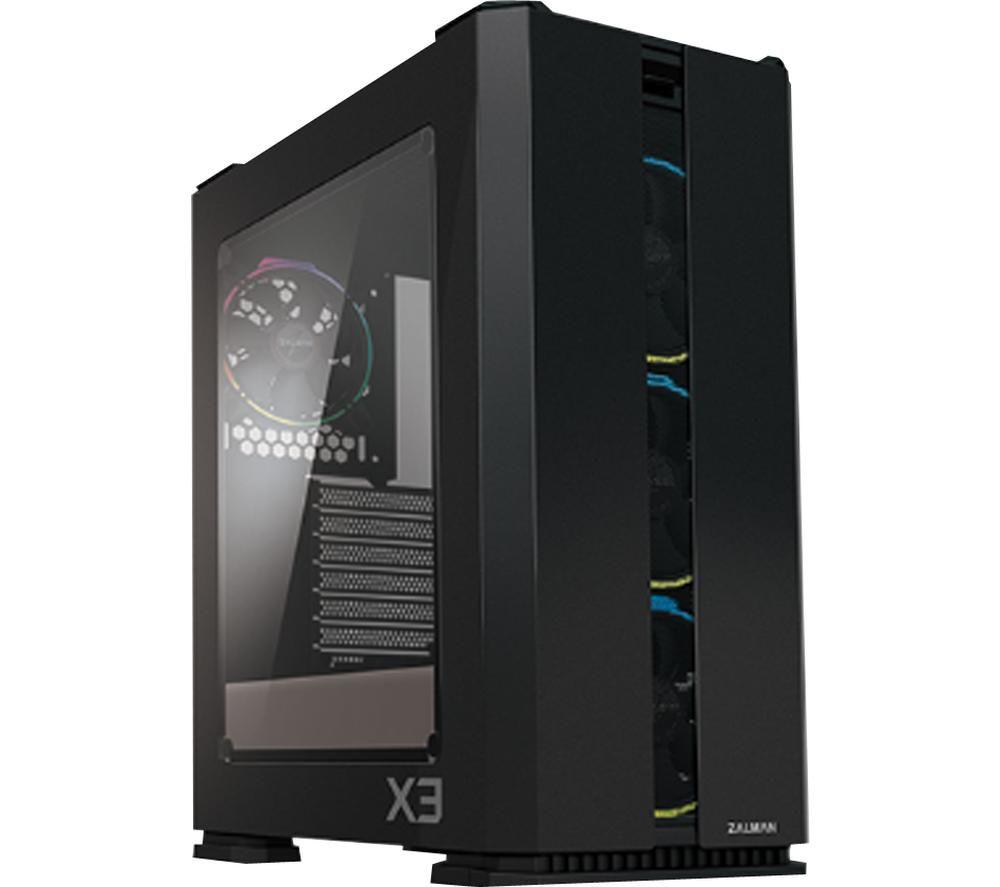 ZALMAN X3 ATX Mid-Tower PC Case - Black