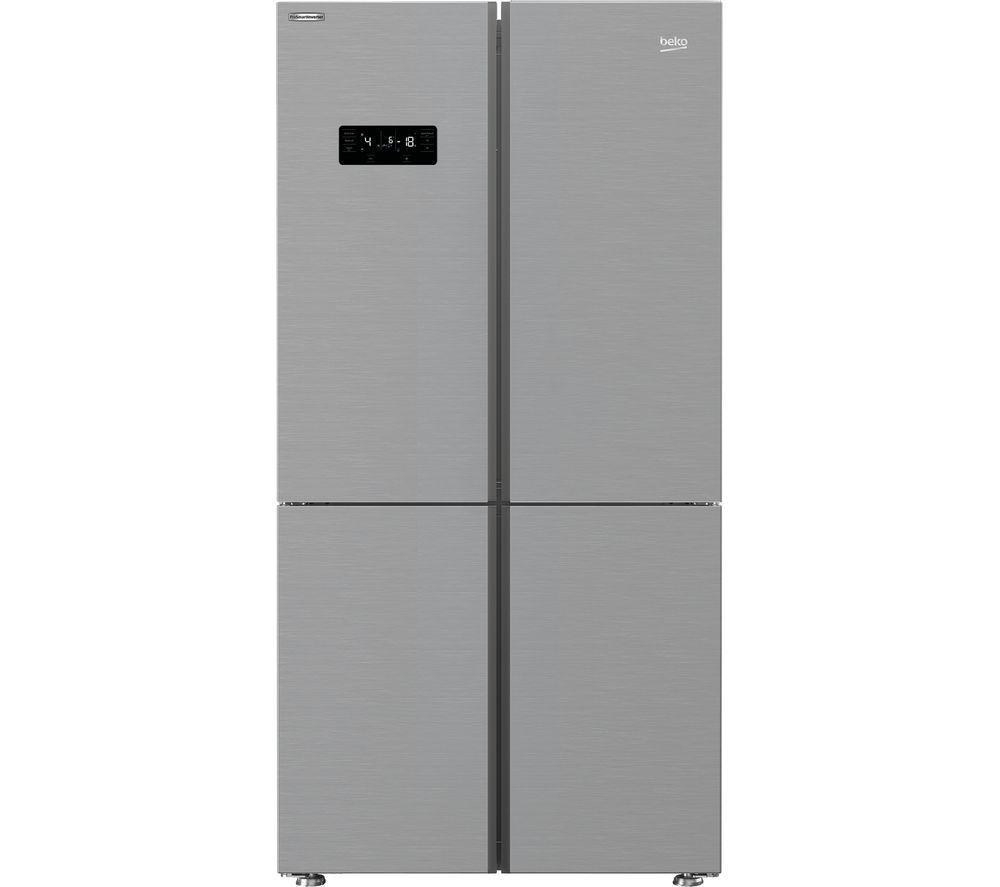 BEKO MN1436224PS Fridge Freezer - Stainless Steel