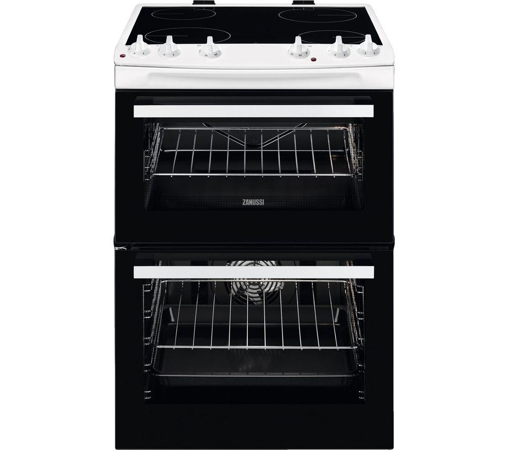 ZANUSSI ZCV66050WA 60 cm Electric Ceramic Cooker - White