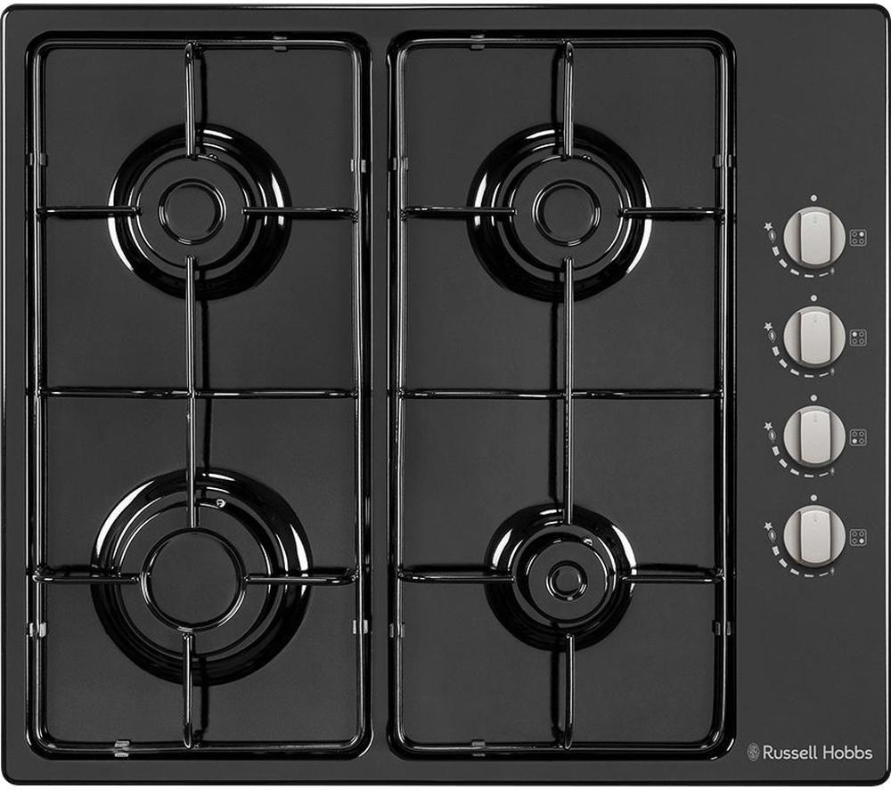 Russell Hobbs RH60GH401B Gas Hob Black