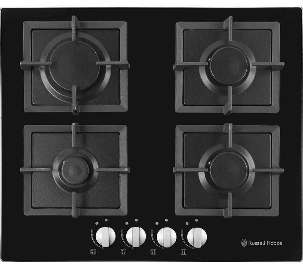 Russell Hobbs RH60GH402B Gas Hob Black