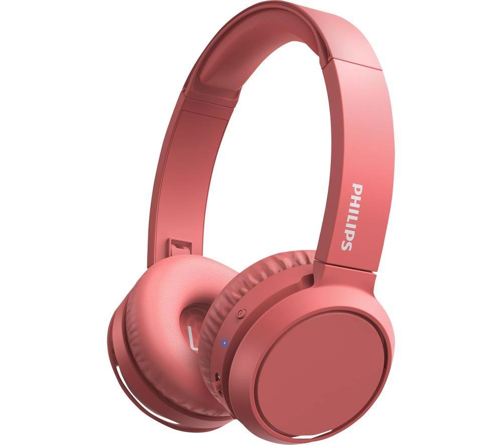 Philips TAH4205RD/00 Wireless Bluetooth Headphones Red