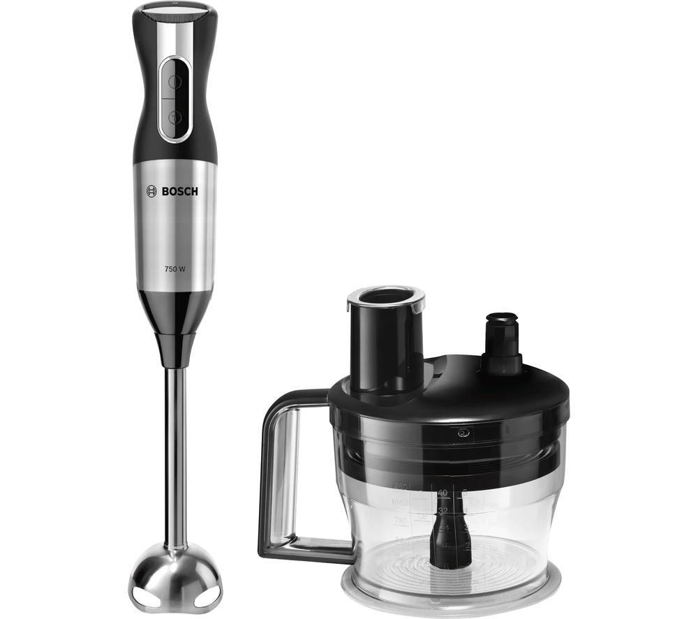 BOSCH ErgoMixx Style MSM6S90BGB Hand Blender - Stainless Steel