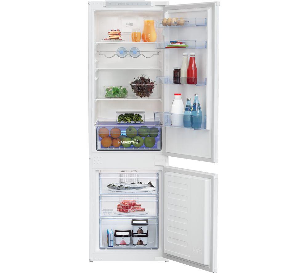 BEKO HarvestFresh BCFD3V73 Integrated 70/30 Fridge Freezer - Sliding Hinge