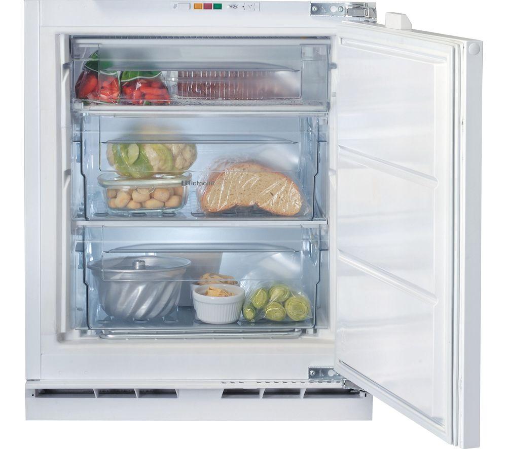 HOTPOINT Aquarius HZ A1.UK Integrated Undercounter Freezer - White