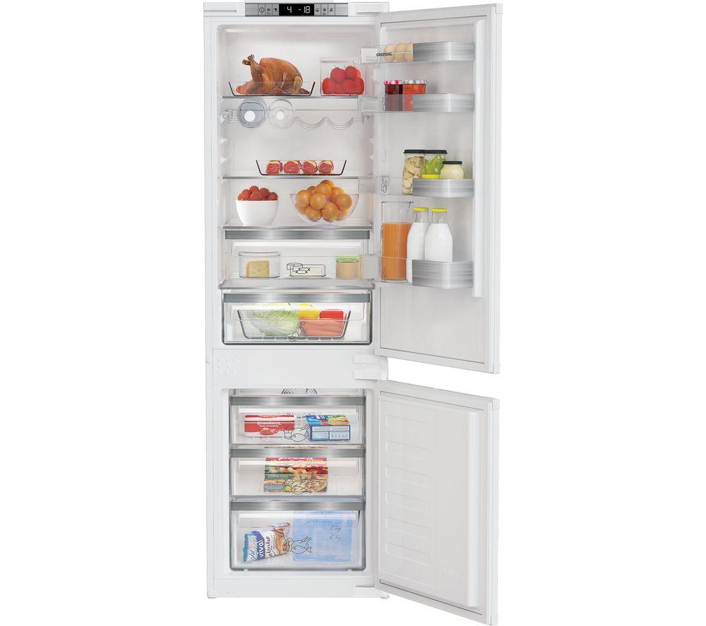 GRUNDIG GKFED473 Integrated 70/30 Fridge Freezer - Sliding Hinge