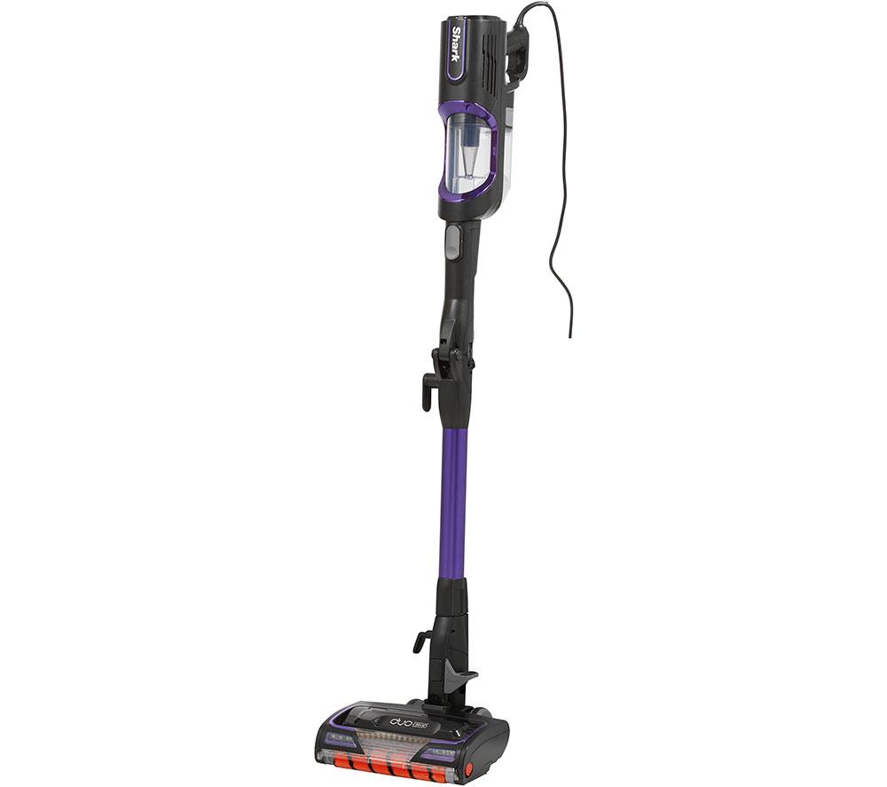 SHARK Anti Hair Wrap with Flexology HZ500UK Bagless Vacuum Cleaner - Charcoal Grey & Purple