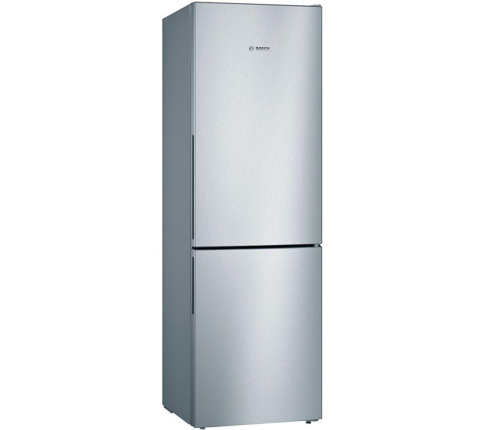 BOSCH Serie 4 KGV36VLEAG 60/40 Fridge Freezer - Inox