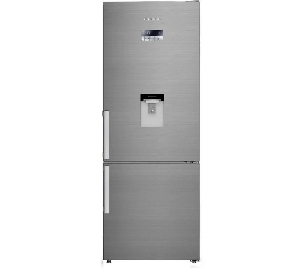 GRUNDIG GKN67920DX 60/40 Fridge Freezer - Stainless Steel