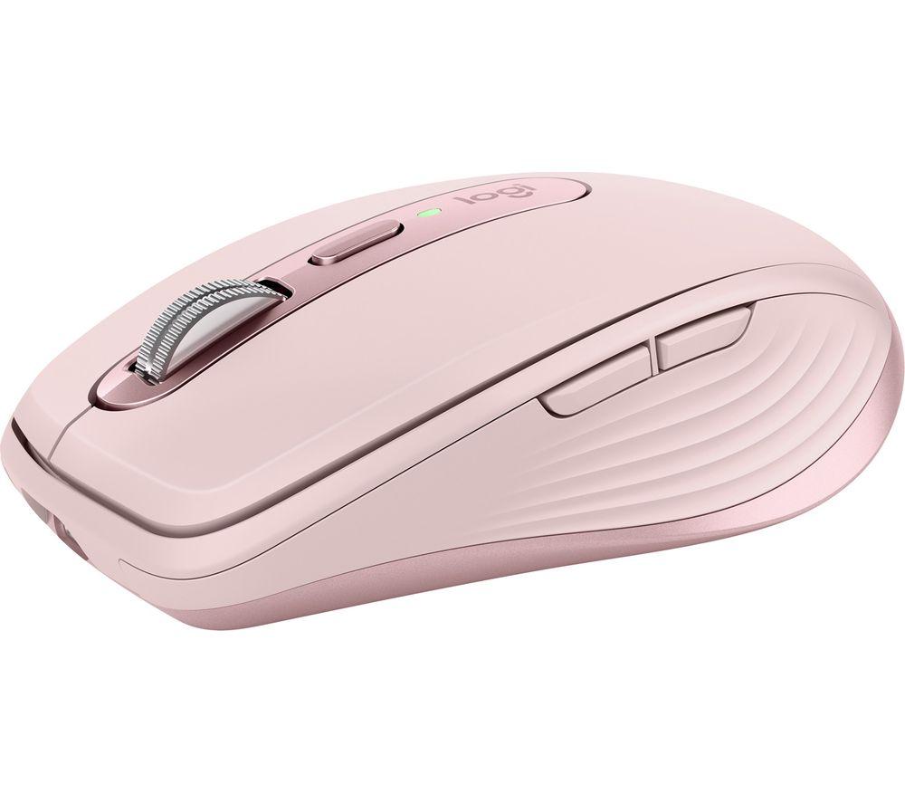 LOGITECH MX Anywhere 3 Wireless Darkfield Mouse - Rose  Pink