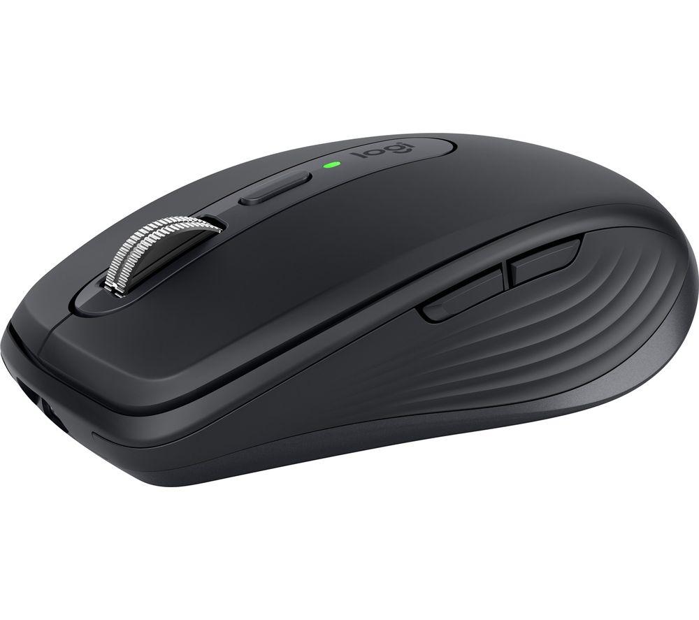 LOGITECH MX Anywhere 3 Wireless Darkfield Mouse - Graphite  Black