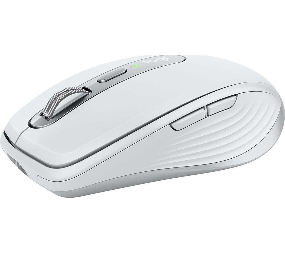 LOGITECH MX Anywhere 3 Wireless Darkfield Mouse - Pale Grey  Silver/Grey