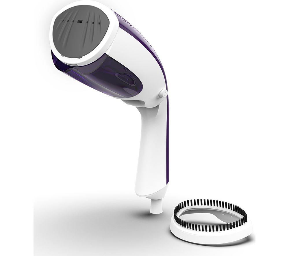 VERTI STEAM Go Travel Hand Steamer - Purple & White