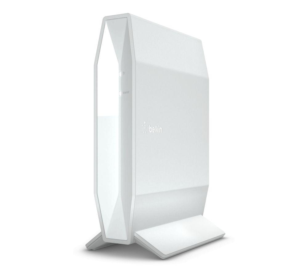 BELKIN RT3200-UK WiFi 6 Cable & Fibre Router - AX 3200  Dual-band  White