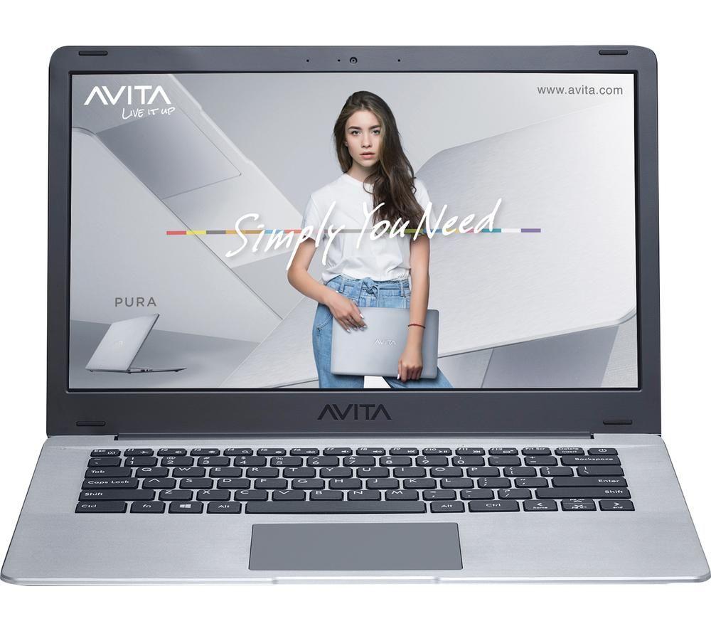 AVITA Pura 14inch Laptop - AMD Ryzen 5  256 GB SSD  Silver  Silver/Grey