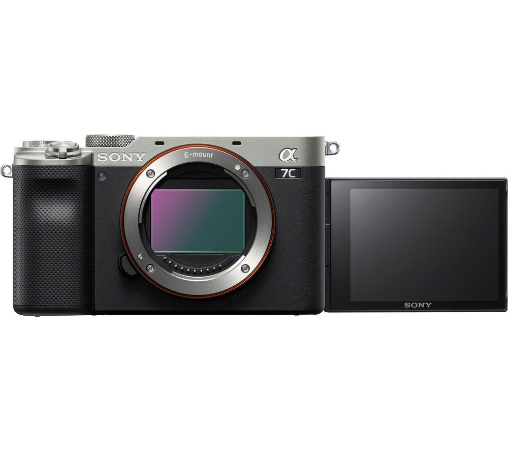 SONY a7 C Mirrorless Camera - Silver  Body Only