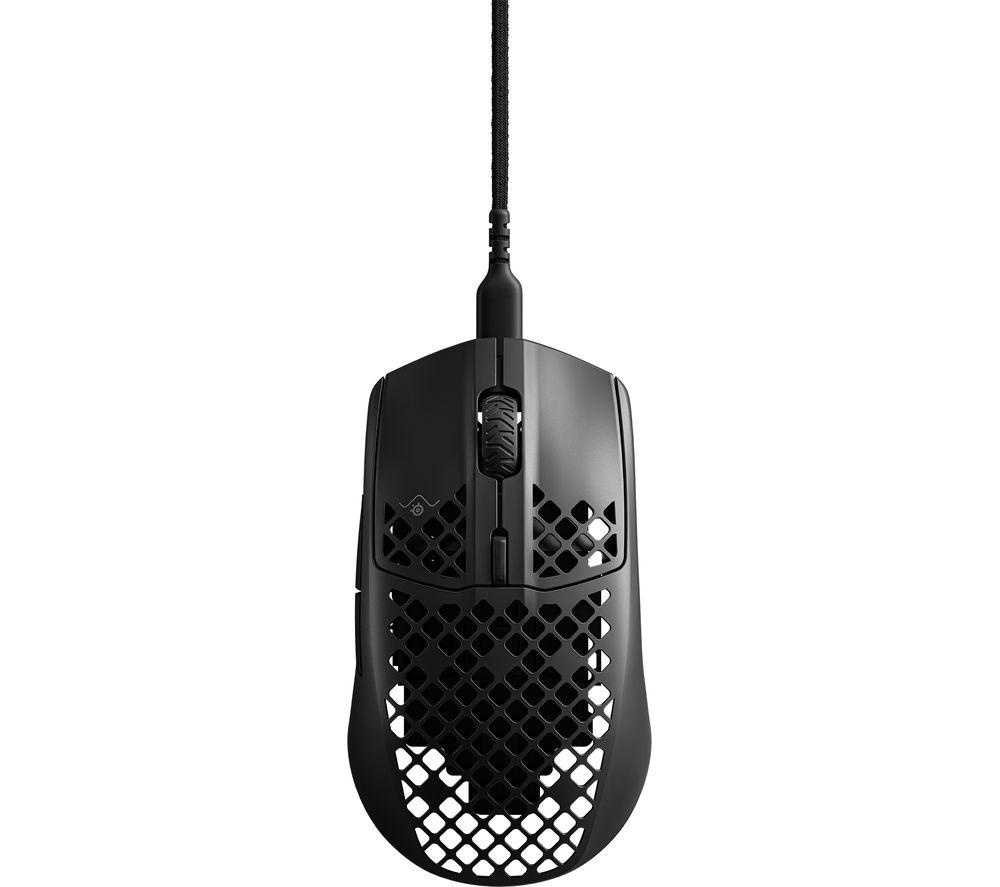 STEELSERIES Aerox 3 RGB Optical Gaming Mouse  Black