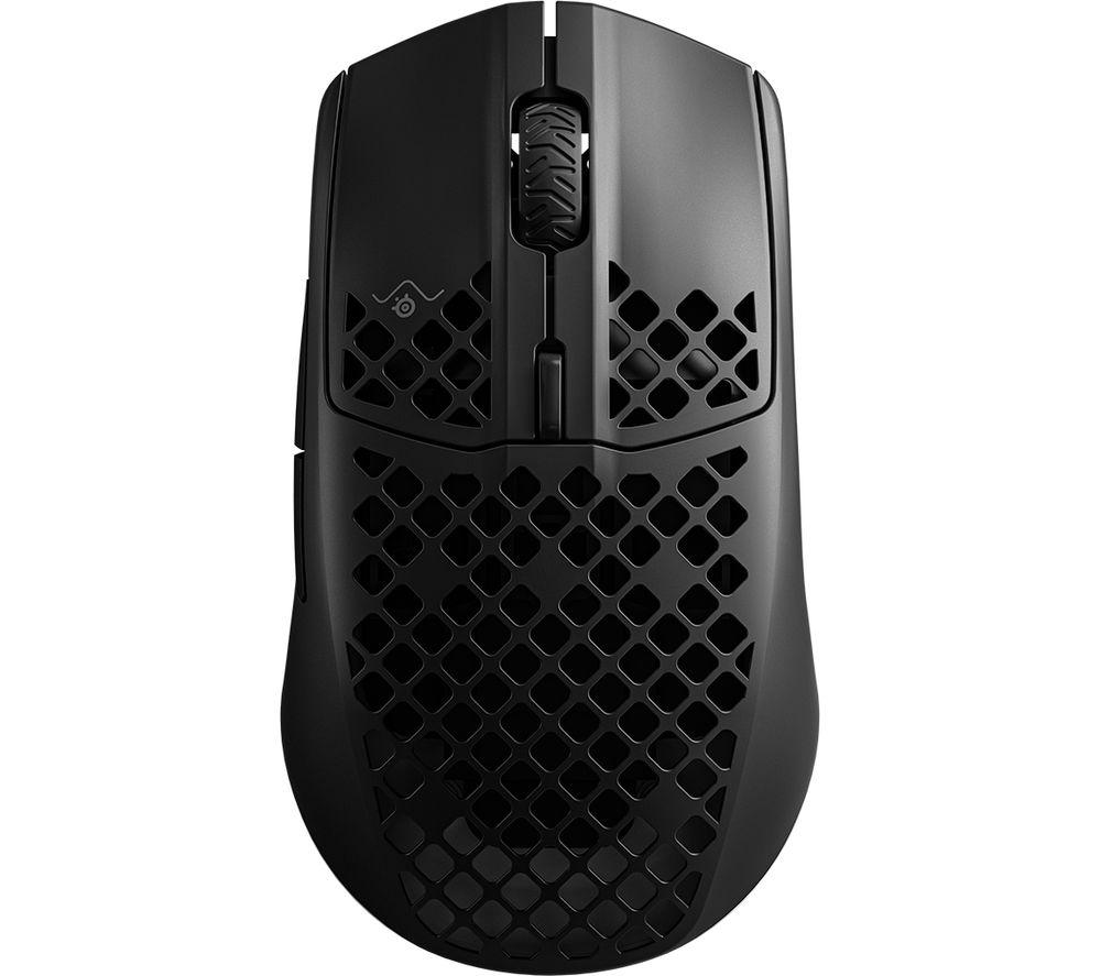 STEELSERIES Aerox 3 RGB Wireless Optical Gaming Mouse  Black