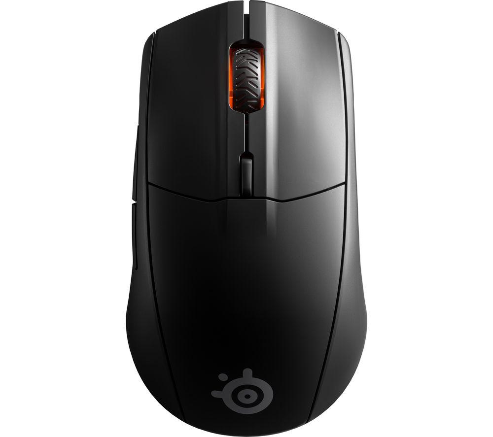 STEELSERIES Rival 3 RGB Wireless Optical Gaming Mouse  Black
