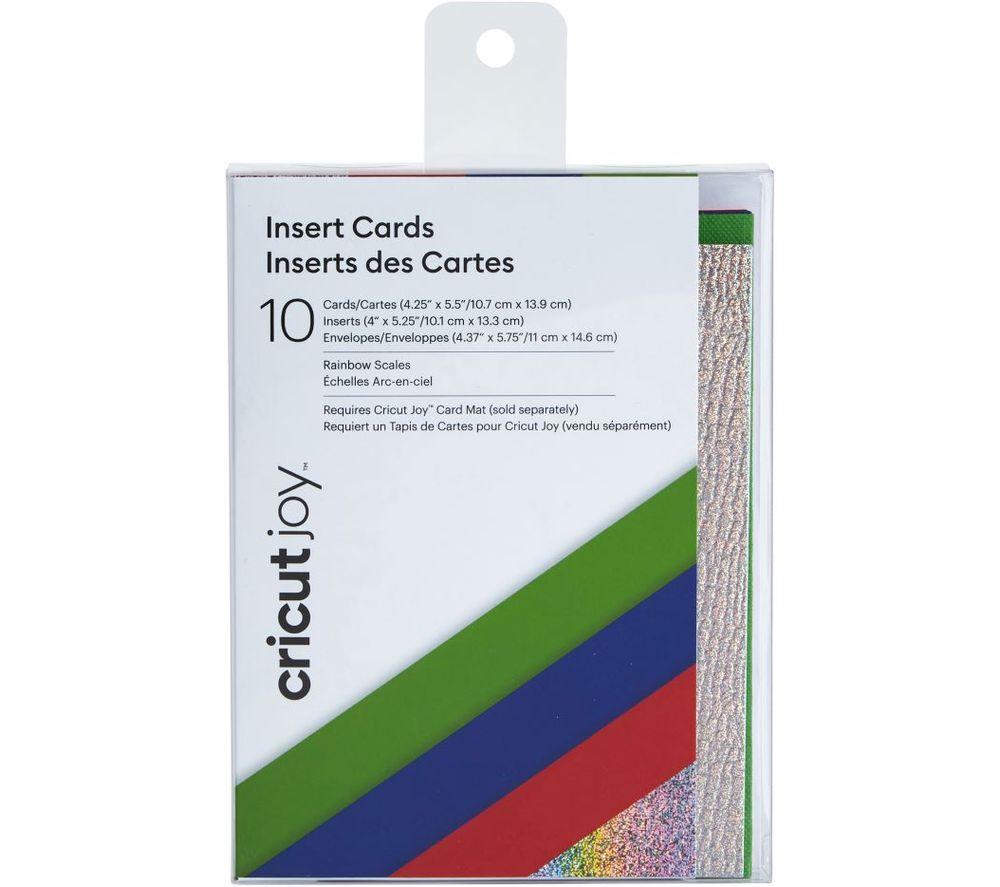 CRICUT Joy Insert Cards - Rainbow Scales