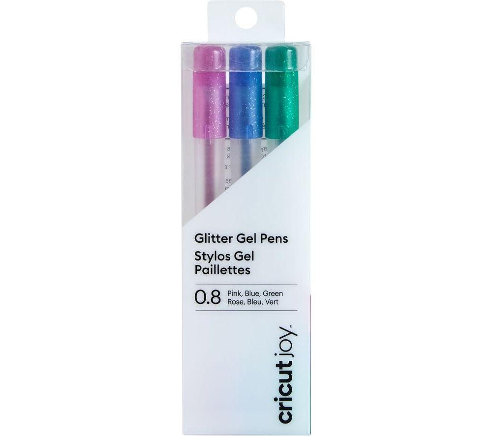 CRICUT Joy Glitter Gel Pens - Pink  Blue & Green