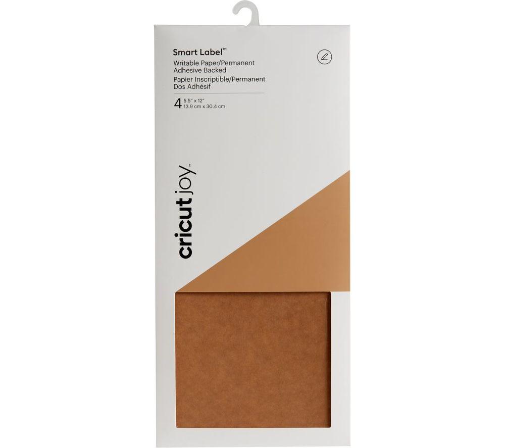 CRICUT Joy Smart Label Writable Paper - Kraft Brown