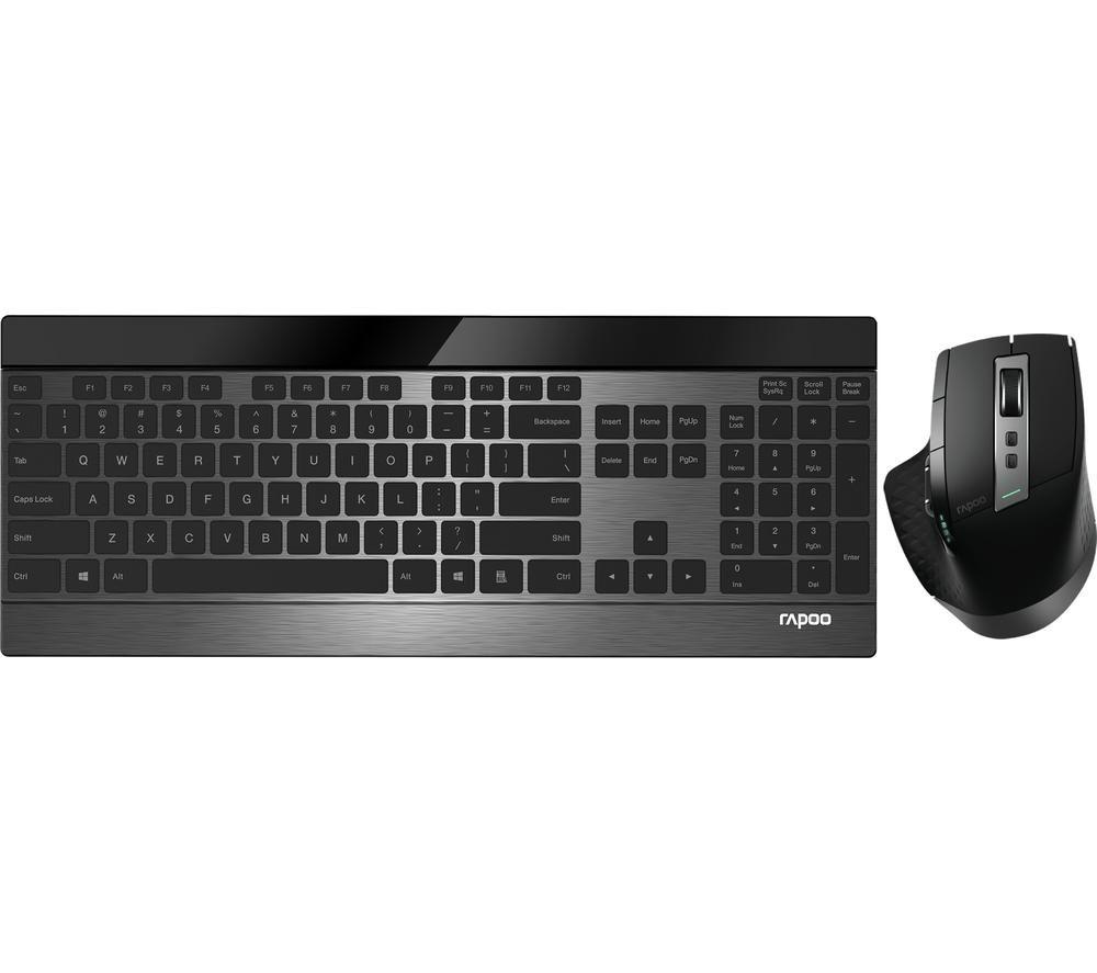 RAPOO 9900M Wireless Keyboard & Mouse Set