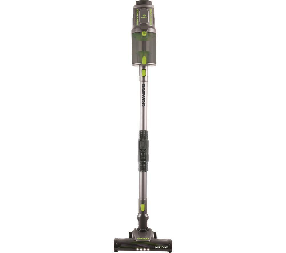 DAEWOO Cyclone Digi-One FLR00043 Cordless Vacuum Cleaner - Grey & Green