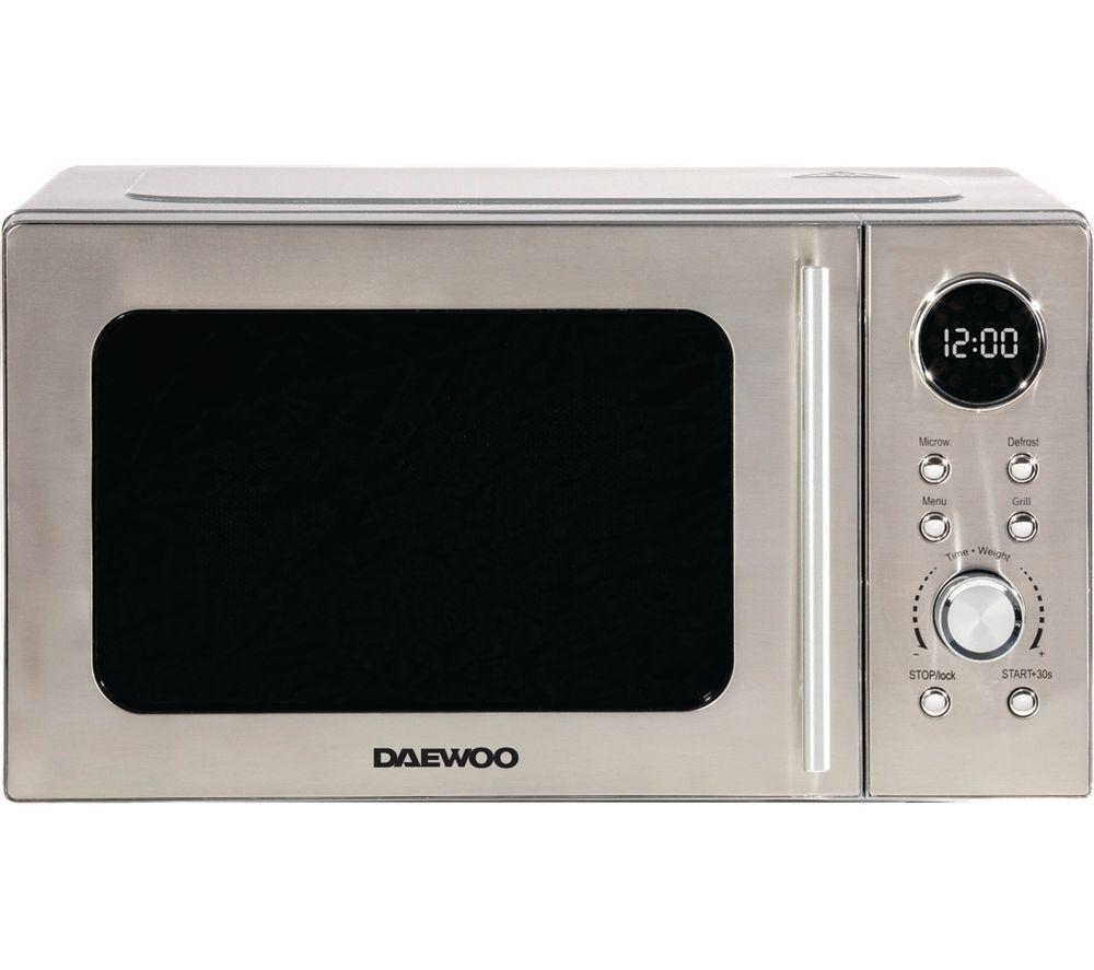 DAEWOO SDA2071 Microwave with Grill - Silver