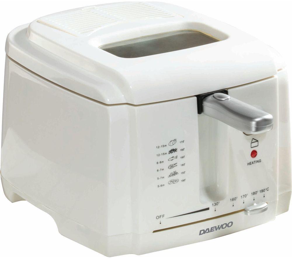 DAEWOO SDA1378 Deep Fryer - White