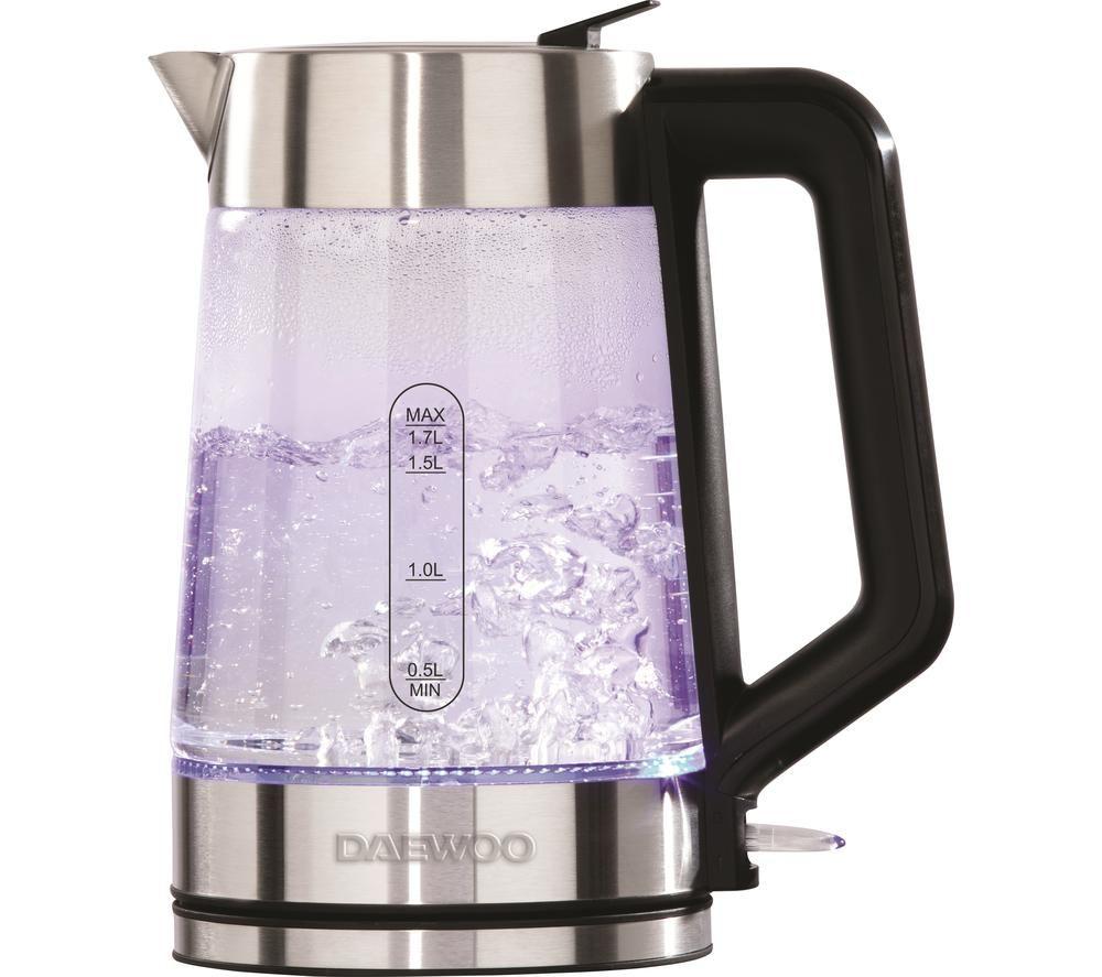 DAEWOO SDA2102 Jug Kettle - Silver