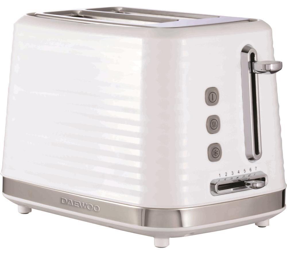 DAEWOO Hive SDA1971 2-Slice Toaster - White