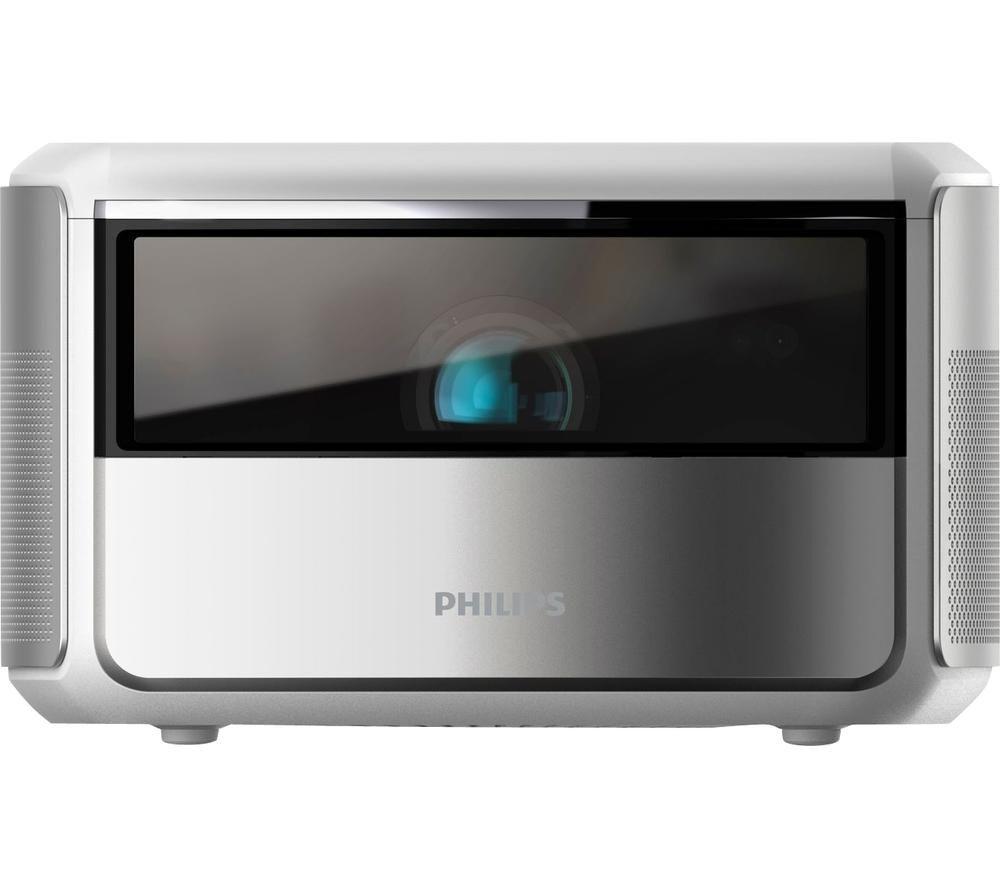 PHILIPS Screeneo S6 SCN650 4K Ultra HD Home Cinema Projector  Silver/Grey