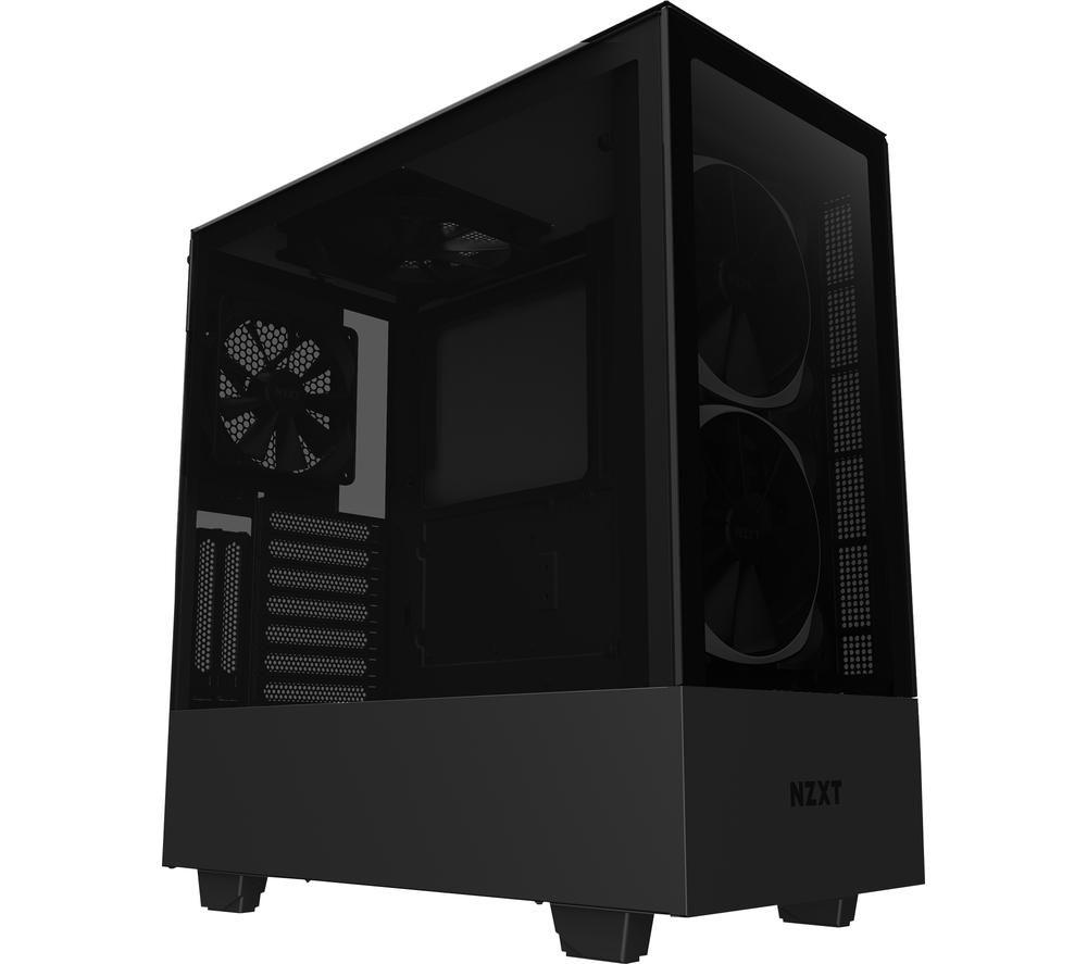 NZXT H510 Elite ATX Mid-Tower PC Case - Matte Black  Black