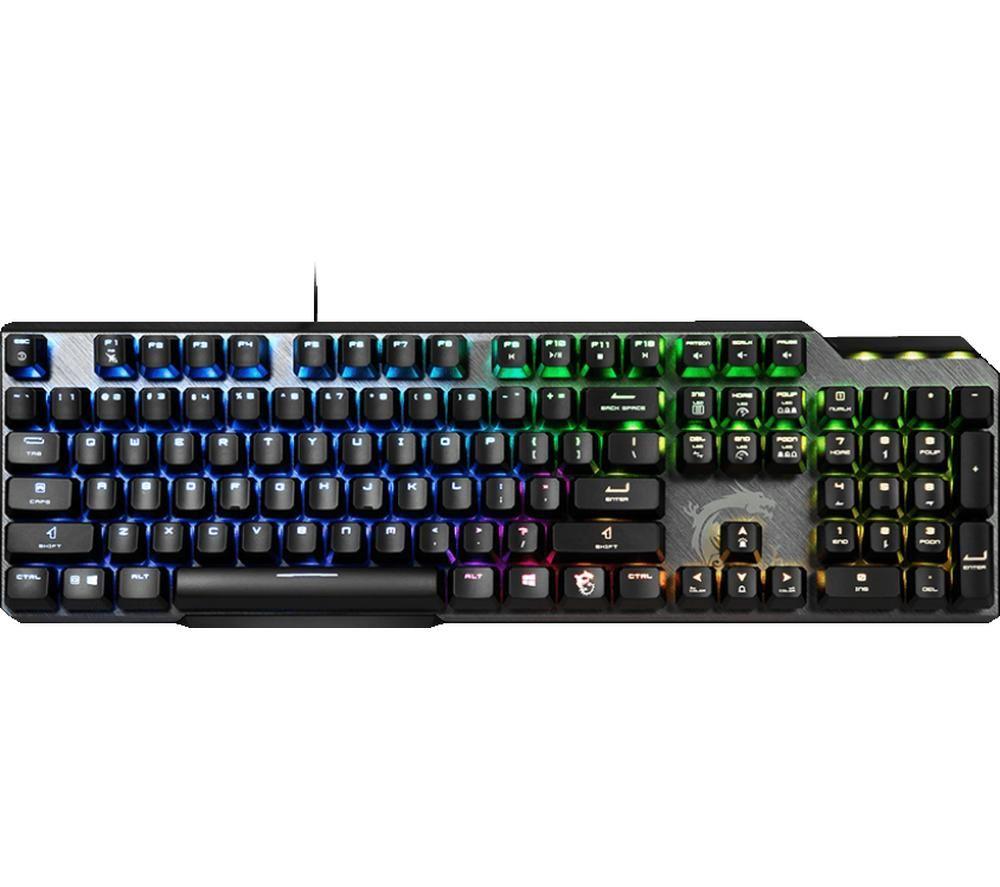 MSI Vigor GK50 Elite Mechanical Gaming Keyboard  Black