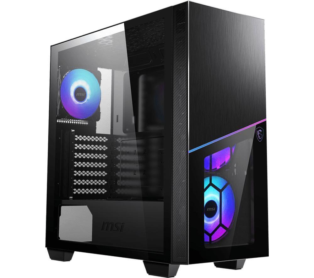 MSI MPG SEKIRA 100R E-ATX Mid-Tower PC Case  Black