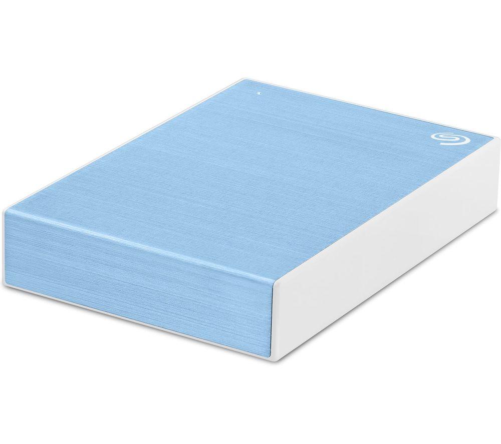 SEAGATE One Touch Portable Hard Drive - 4 TB  Blue  Blue