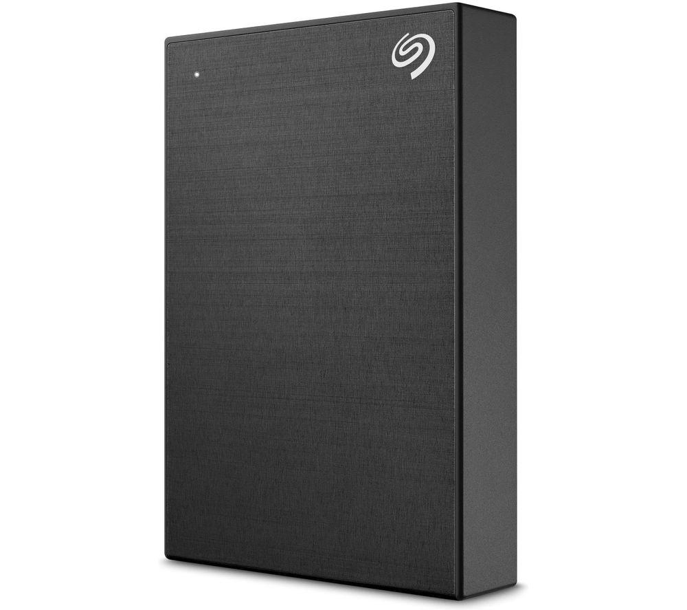SEAGATE One Touch Portable Hard Drive - 4 TB  Black  Black
