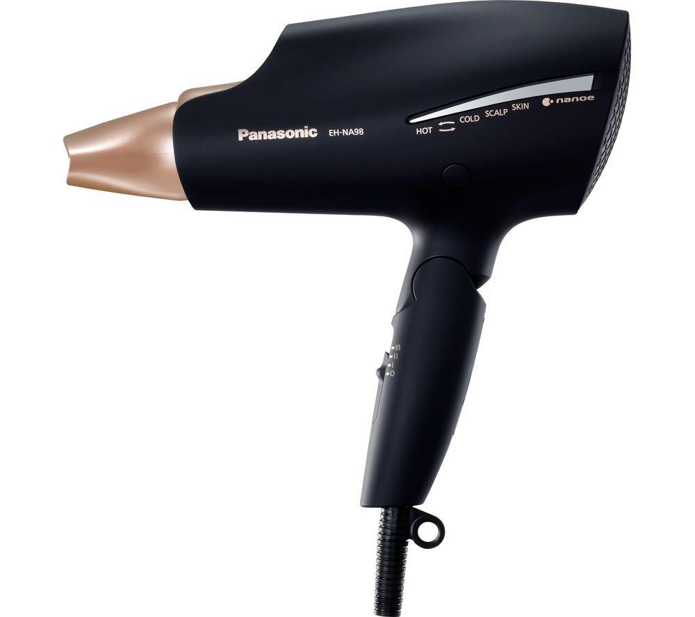 PANASONIC Nanoe & Double Mineral Advanced EH-NA98 Hair Dryer - Black