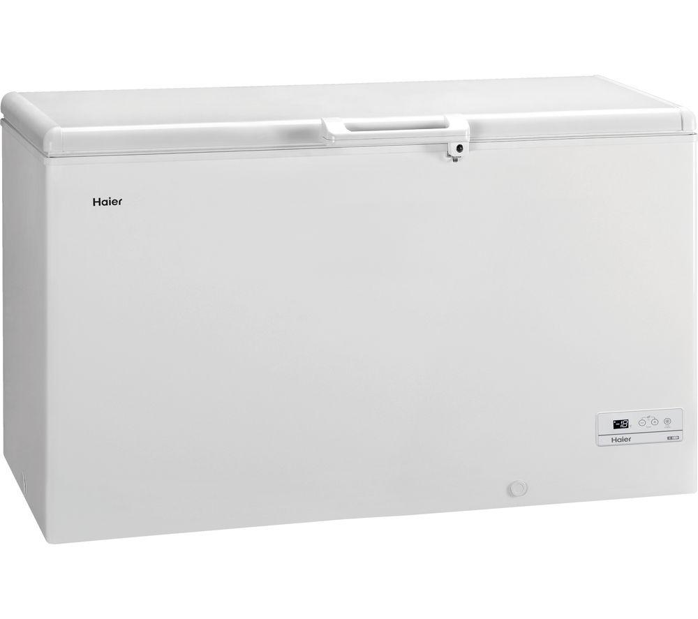 HAIER HCE429F Chest Freezer - White