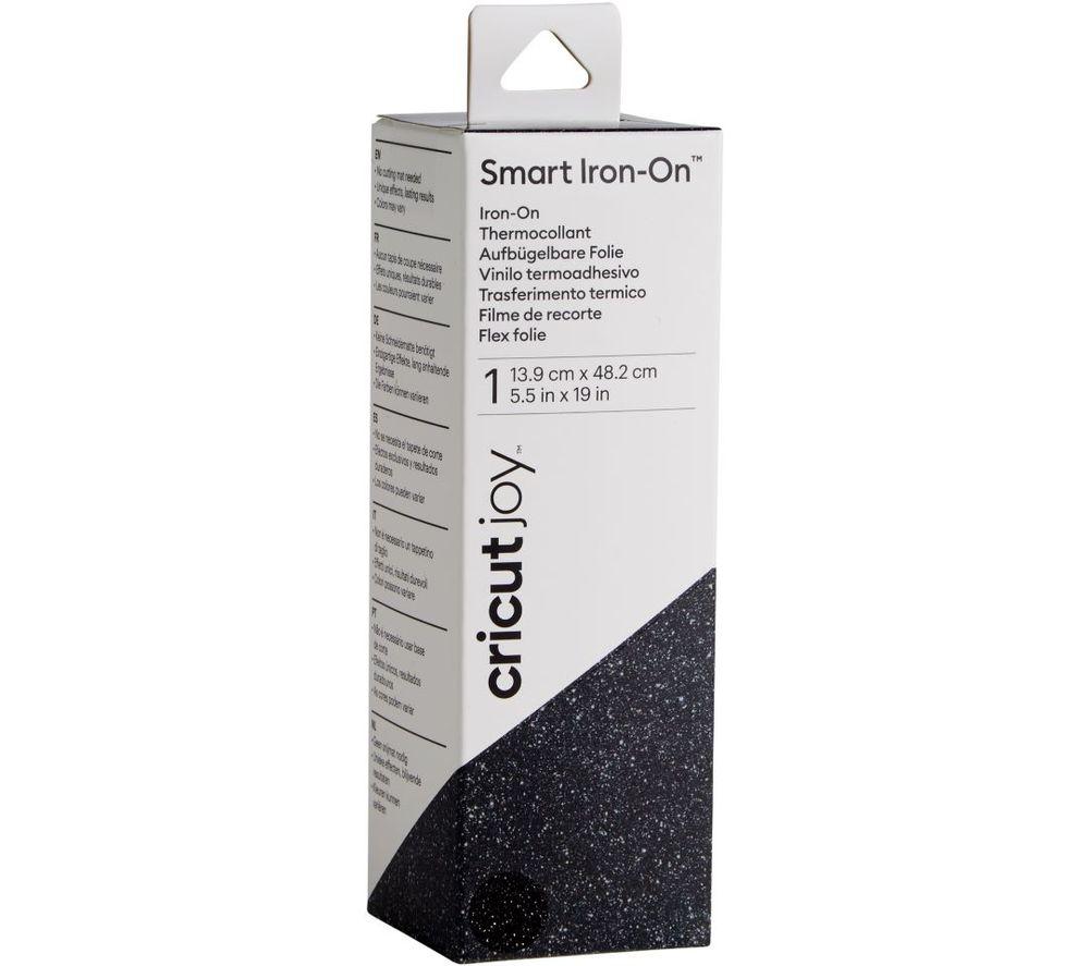 CRICUT Joy Smart Iron-On Material - Glitter Black