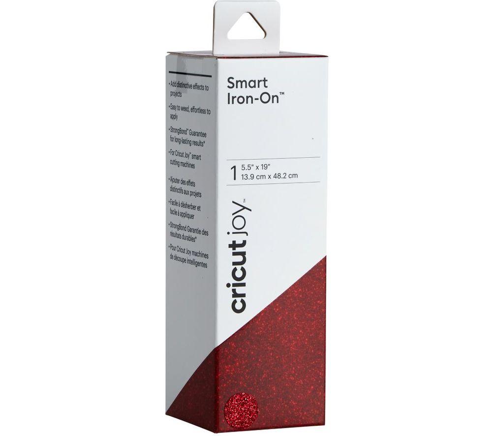 CRICUT Joy Smart Iron-On Material - Glitter Red