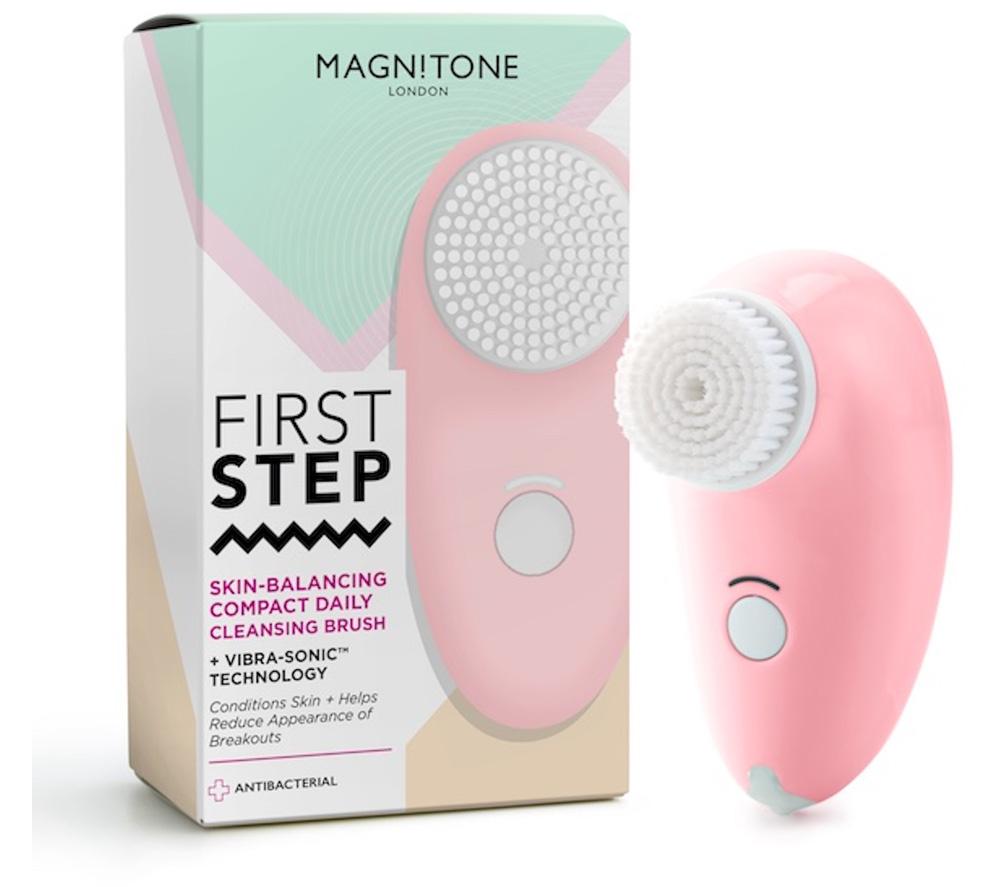 MAGNITONE First Step MF01P Facial Cleansing Brush - Pink
