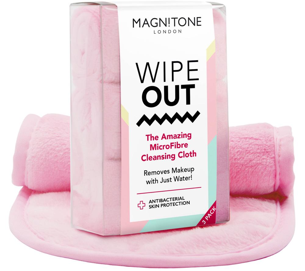 MAGNITONE WipeOut Antimicrobial Cleansing Cloth - Pink
