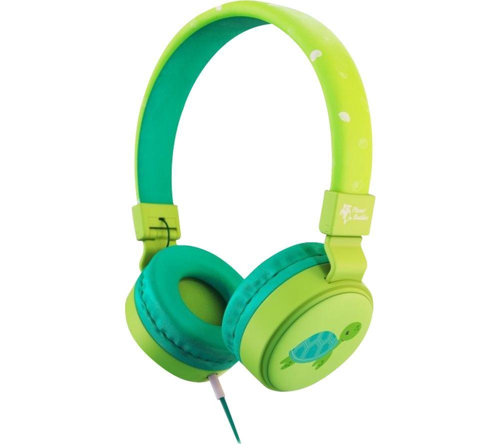 PLANET BUDDIES PBTUWHP Kids Headphones - Milo the Turtle