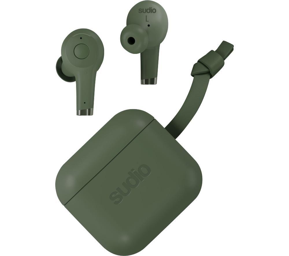 SUDIO ETT Wireless Bluetooth Noise-Cancelling Earphones - Green