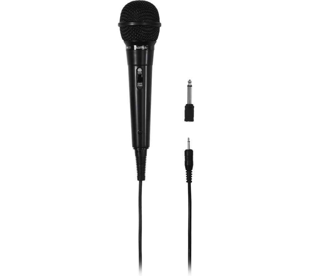 HAMA DM 20 Mono Microphone - Black