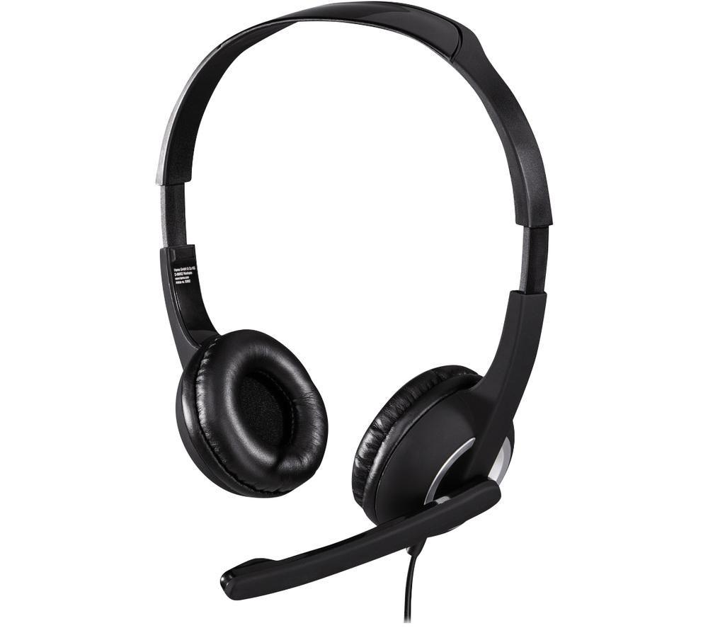 HAMA HS-P150 Headset - Black & Silver